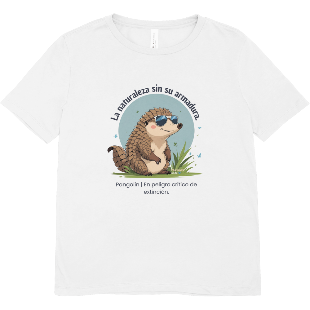 Playera Aventura "Pangolín": La Naturaleza sin su Armadura